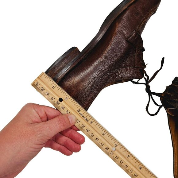 To Boot New York Adam Derrick Men's Brown Leather Lace-Up‎ Dress Shoes Size 10 - Picture 12 of 16